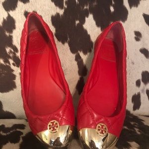 Tory Burch Quilted Flats